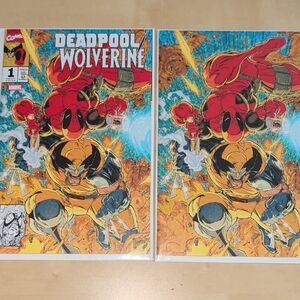 DEADPOOL WOLVERINE 1 KAARE ANDREWS Trade & Virgin Variant Set LTD 1000 NM